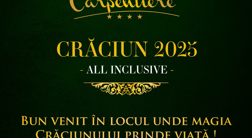 Pachet All-inclusive Craciun 2025