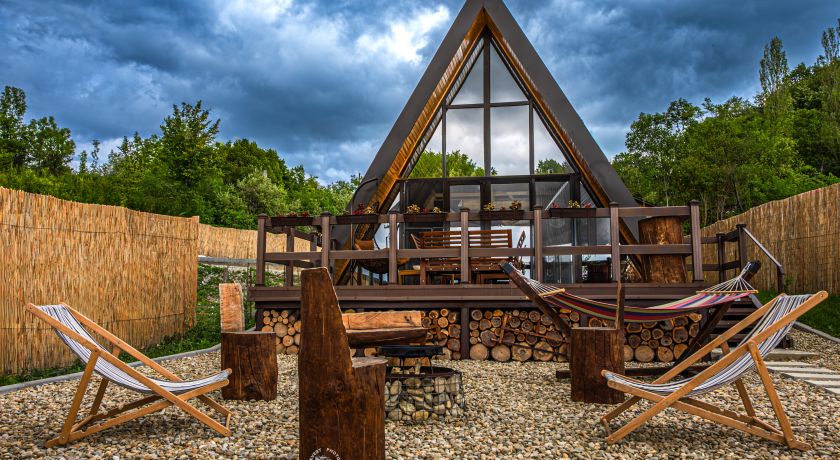 Cabana Luna & Terra A Frame by Cabanele Galaxy